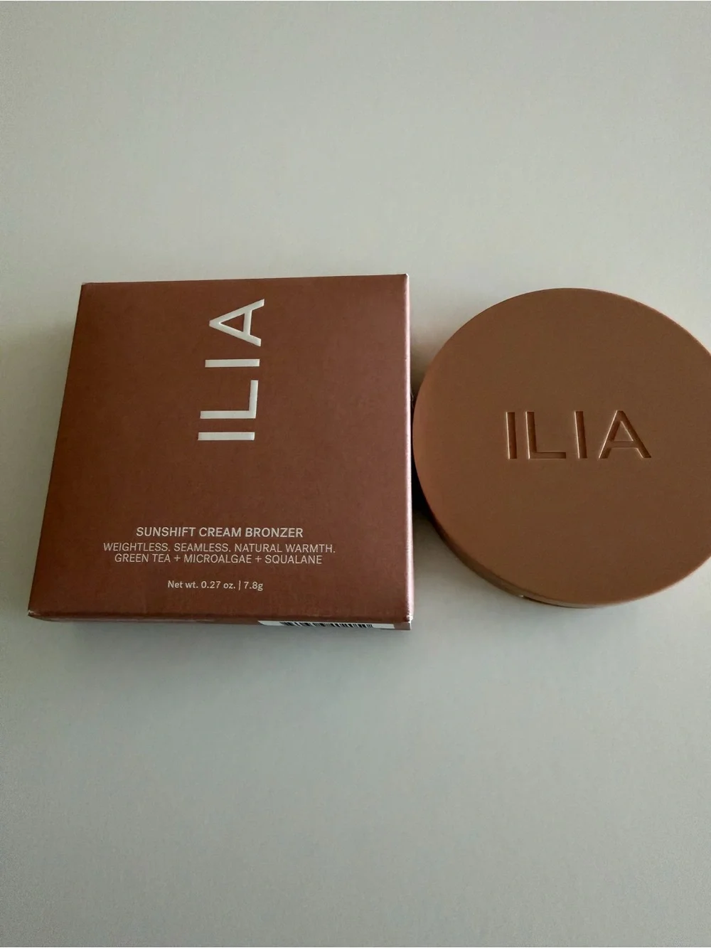 ILIA Sunshift Cream Bronzer - swatched once